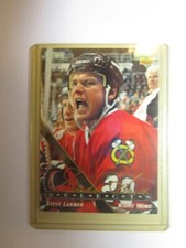 1992-93 Upper Deck Gordie Howe Selects #6 Steve Larmer Center Ice Collectibles 