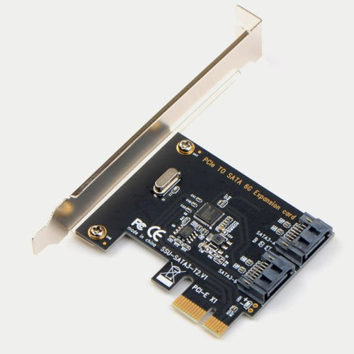 PCI-E SATA 1X 4X 8X 16X PCI-E Cards PCI Express To SATA 3.0 2-Port SATA III 6Gbp - Bild 13 von 14