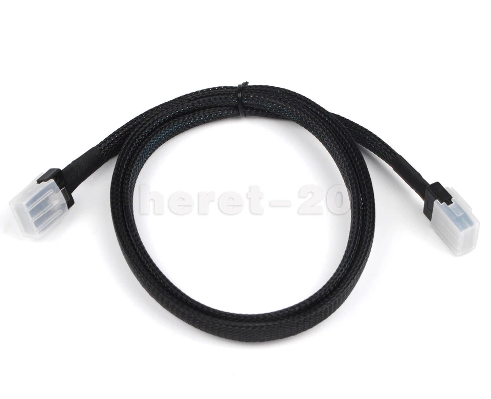 4X Mini SAS 36Pin SFF-8087 to 36Pin SFF-8087 SAS Data Internal Server Cable 1M - Image 4 of 4