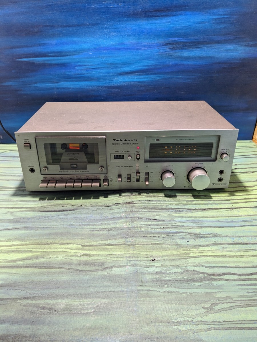 Technics RS-M33 Stereo Cassette Deck | eBay