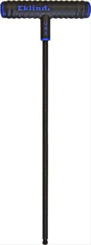 Eklind 4mm T-Griff Sechskantschlüssel – Kugelförmig, 22,9 Cm Schaft, Made In USA, Industriequalität