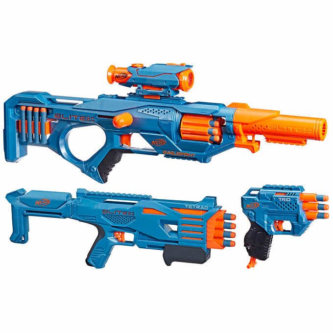 NERF ELITE 2.0 ナーフ 2点セット Nerf Elite 2.0 Ultimate Blaster Pack - BRAND NEW in Box | eBay