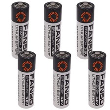 6pcs ER14505H AA 2700mAh 3.6V ER14505 LS14500 Battery Non-rechargeable US Stock