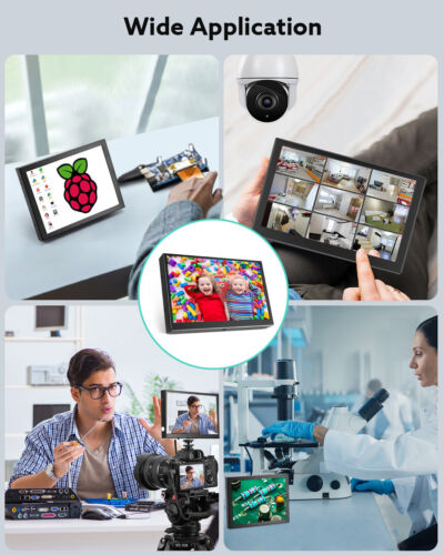 EYOYO 7 Inch Mini Monitor 1024x768 Resolution TFT LCD Screen With VGA HD Input - Picture 12 of 13
