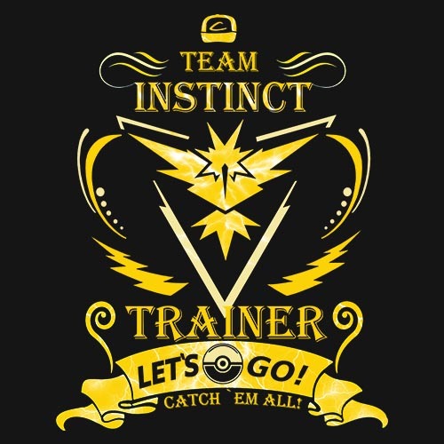 POKEMON - INSTINTO DE EQUIPO!!! camiseta - Imagen 1 de 2