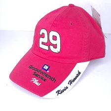 Vtg Chase Authentics #29 Kevin Harvick Goodwrench Plus Hat Cap White Red NOS