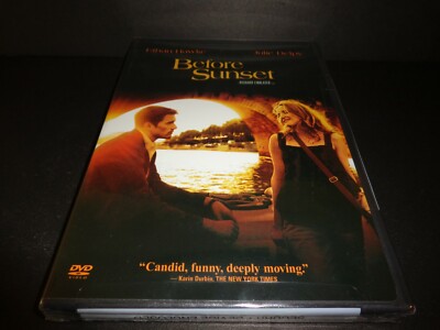 BEFORE SUNSET-Meeting by chance, do ETHAN HAWKE, JULIE DELPY stay together--DVD