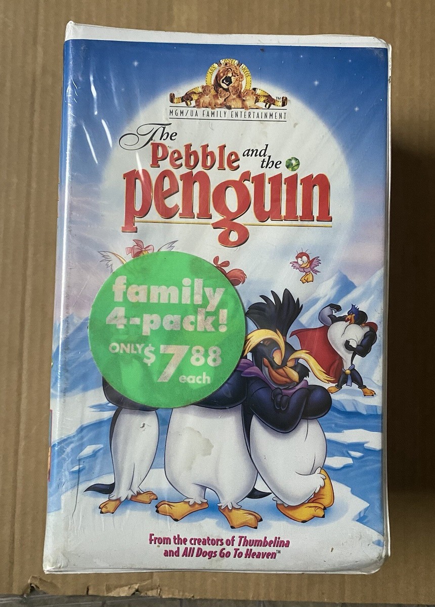 MGM/UA Family Entertainment 4-Pack VHS Set Sealed With