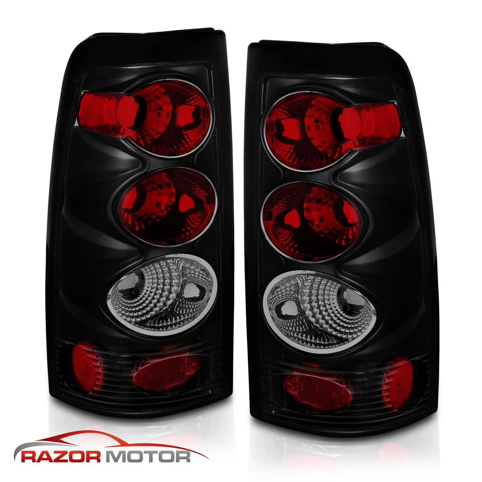 1999-2002 For Chevy Silverado/GMC Sierra 1500/2500/3500 Smoke tail lights - Image 2 of 4