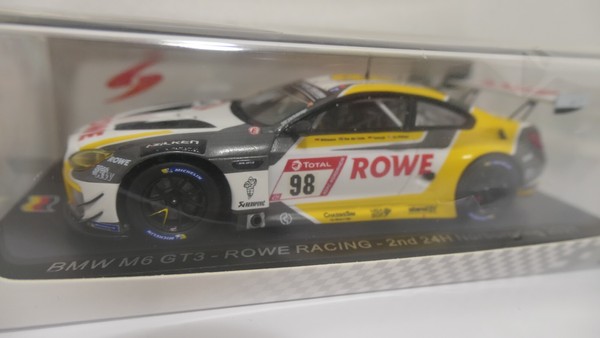 Spark 1:43- Bmw M6 GT3 #98 -NüRburgring 2021 Phillippi/Tomczyk/Vd Linde/Wittmann-image