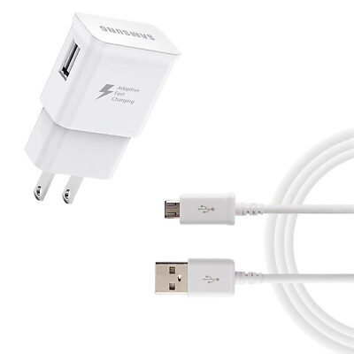 Home Charger OEM USB Cable Power Adapter Cord for Cell Phones