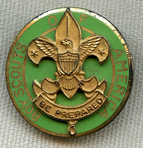 WWII Boy Scouts of America Assistant Scoutmaster Pin eBay