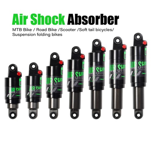CNC Air Shock Absorber Suspension Donwhill MTB Rear Shocks 120-200mm Length - Picture 2 of 22