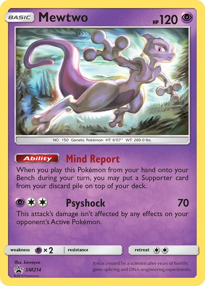 Mewtwo SM214 Sm