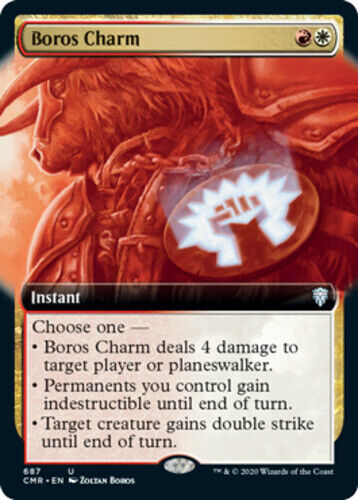 1x Boros Charm - Extended Art NM-Mint, English - Commander Legends MTG - Picture 1 of 1