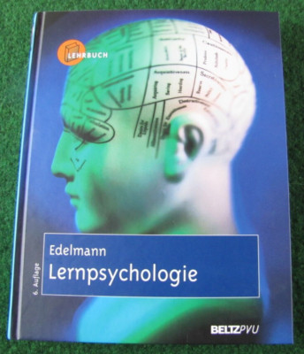 Lernpsychologie Walter Edelmann Edelmann, Walter: