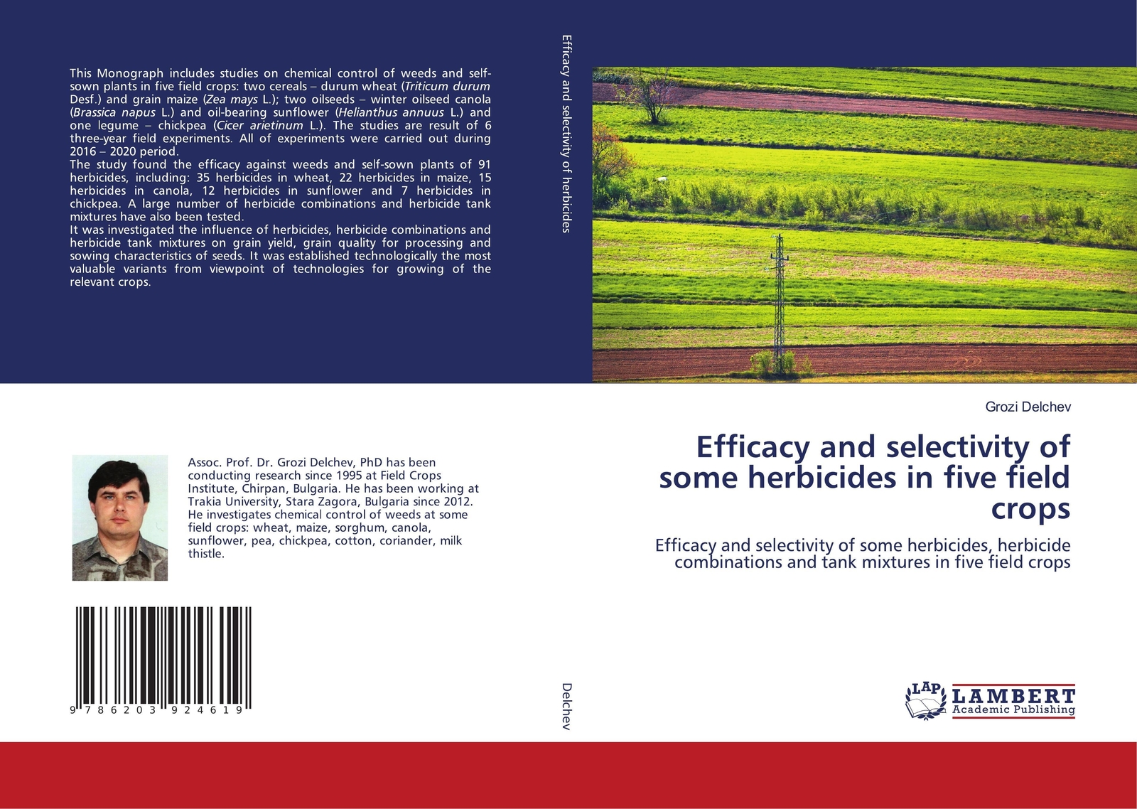 Thumbnail - Grozi Delchev | Efficacy And Selectivity Of Some Herbicides In Five