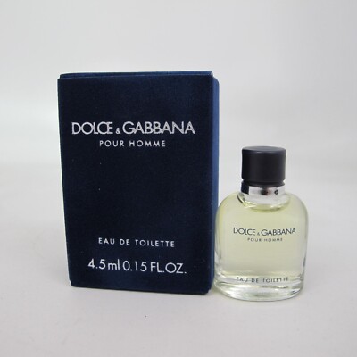 Dolce & Gabbana Pour Homme 4.5 ml/ 0.15 oz Eau de Toilette