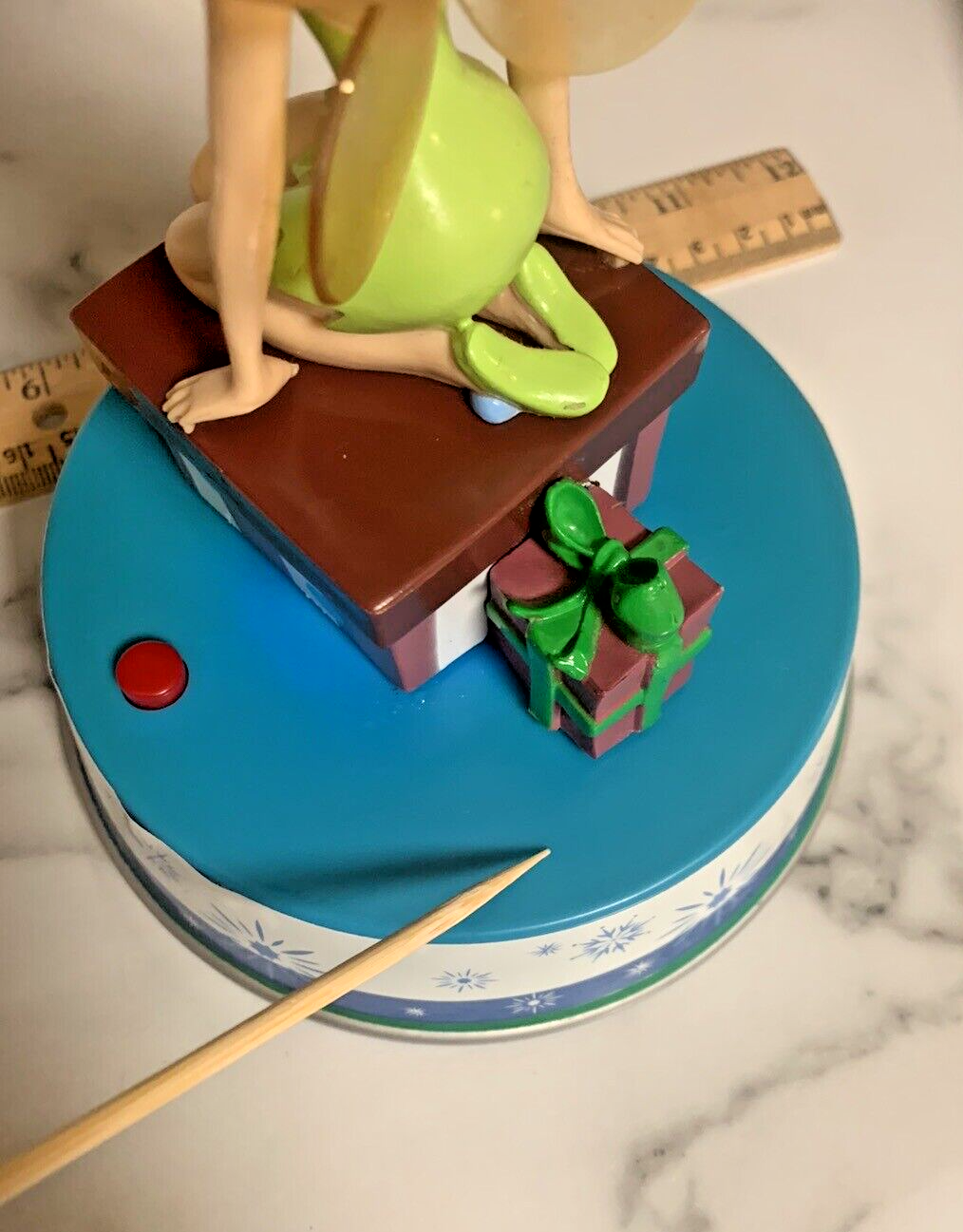 Gemmy American Innovations Animatronics Disney Tinkerbell Rotating Music Box eBay