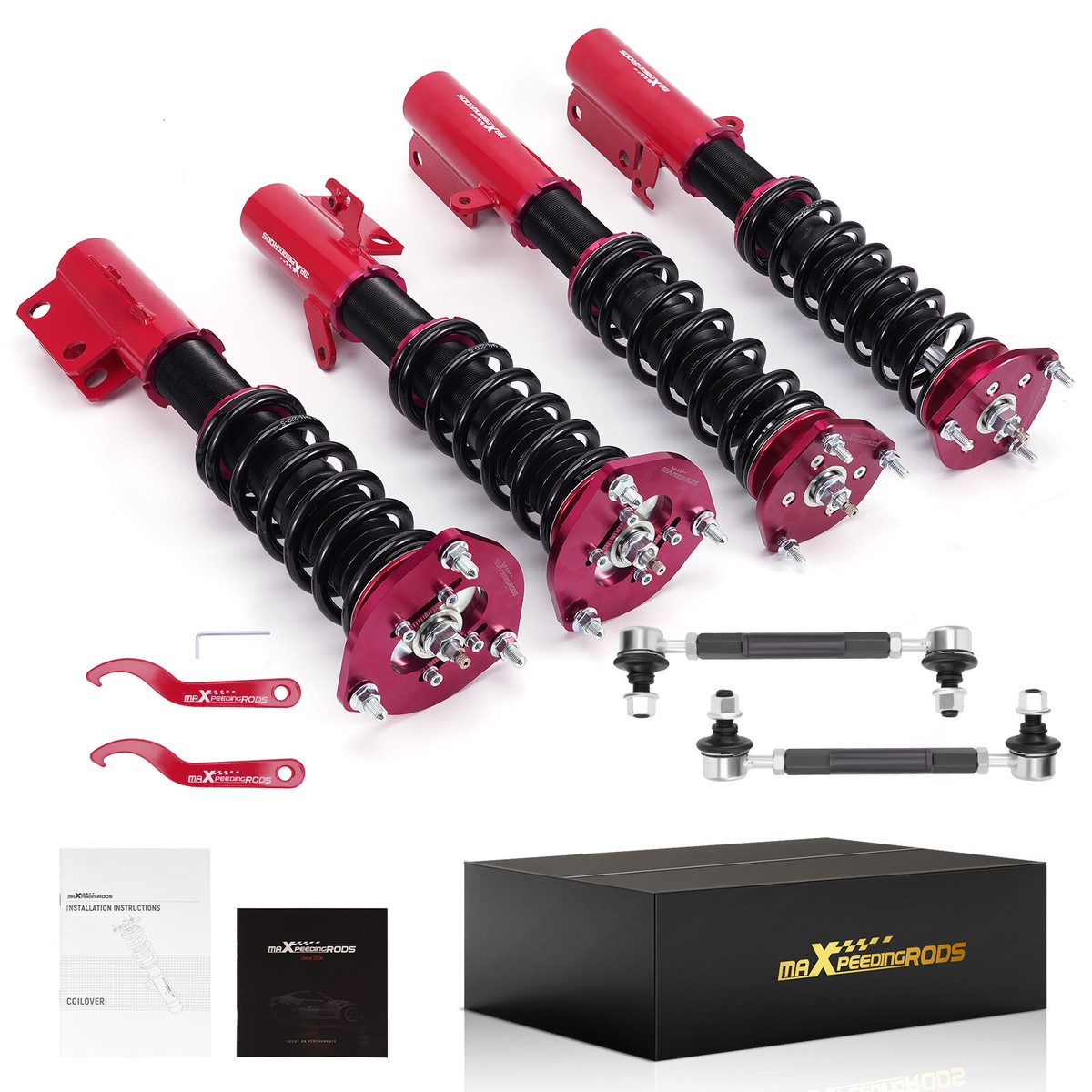 MaXpeedingrods Adjustable Damper Coilovers Struts For TOYOTA CAMRY
