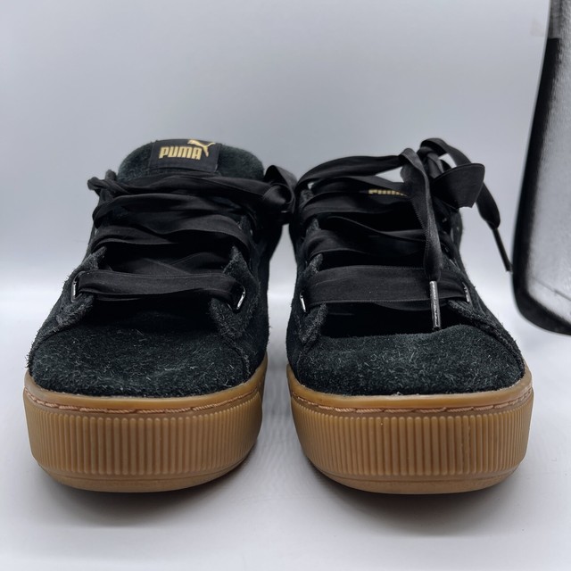 puma vikky platform ribbon