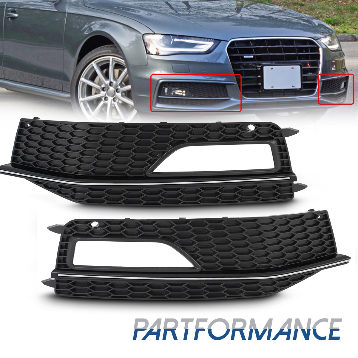 Partial Hood Fender & Mirror Kit | AUDI S4 2016 Partial Hood Fender & Mirror Kit | AUDI S4 2016
