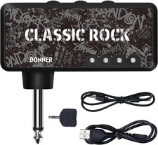 Donner Guitar Headphone Amp Classic Rock Pock...