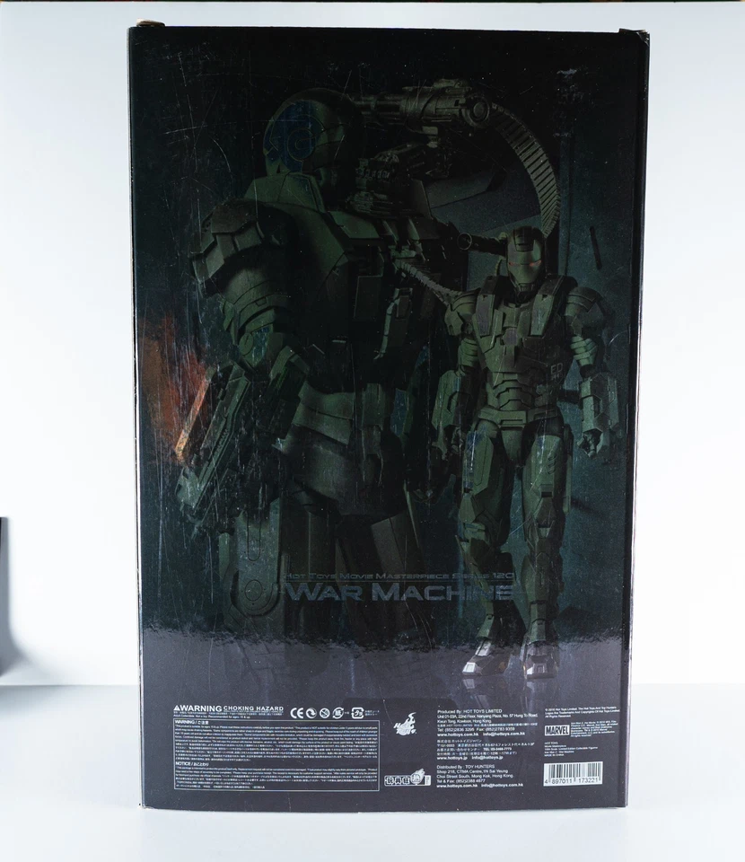 Hot Toys Marvel Iron Man 2 Máquina de Guerra Película Obra Maestra Serie Escala 1/6 Foto 2 de 3