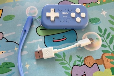 8BitDo Micro Bluetooth Gamepad Controller Mini Retro - Switch iOS - Used