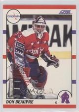 1990-91 Score Don Beaupre #215 0a7