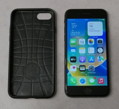 Apple iPhone 8 64GB Schwarz Zustand gut, Kapazität 93% A1905 MQ6K2ZD/A
