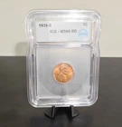 1939-S Lincoln Wheat Cent 1C  ICG MS66 RD Certified Coin