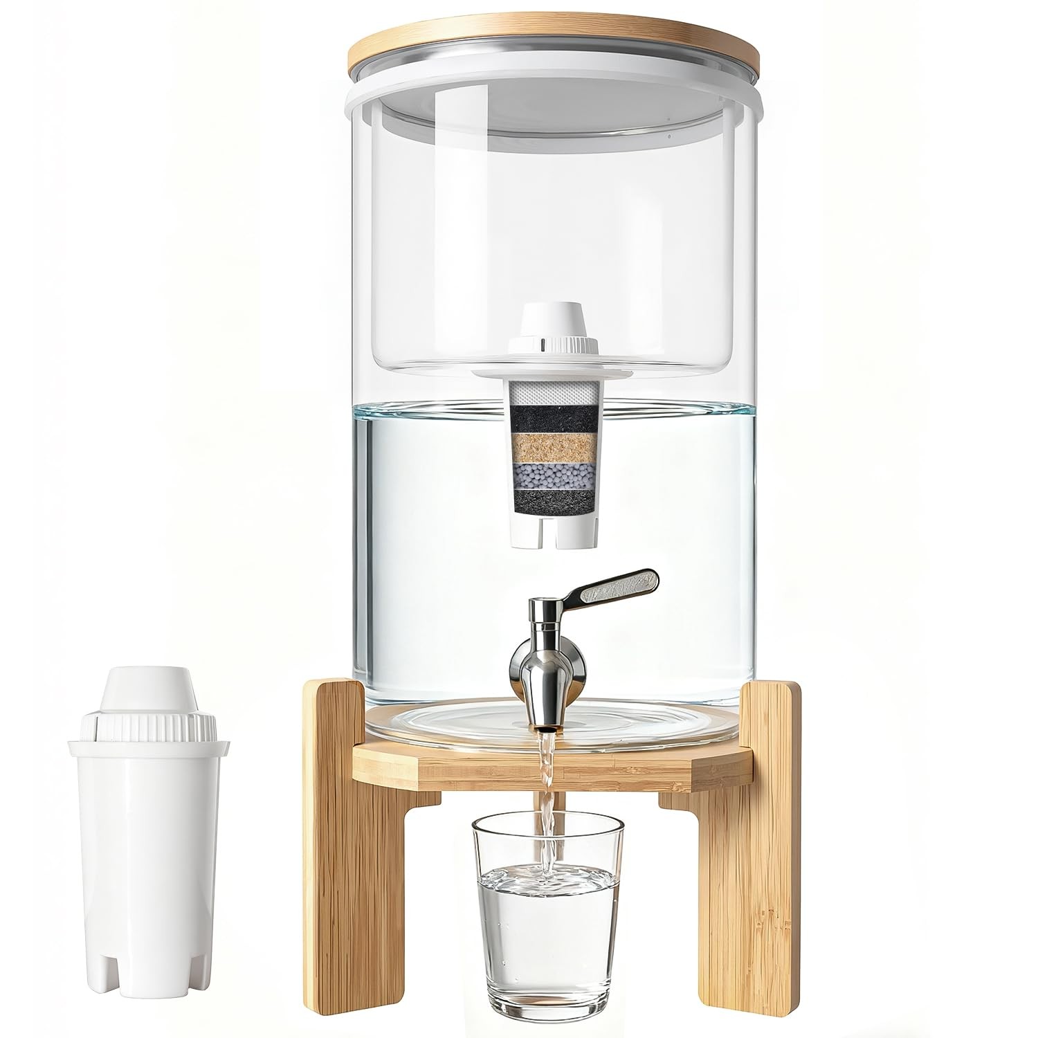 System 2.1 Gallon Glass Wate...