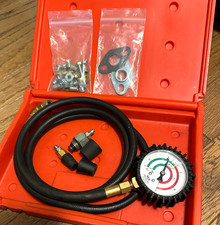 Matco Tools Back Pressure Tester Set Gauge Mechanic Diagnostic Adapter Lot Auto Matco Tools Back Pressure Tester Set Gauge Mechanic Diagnostic Adapter Lot Auto