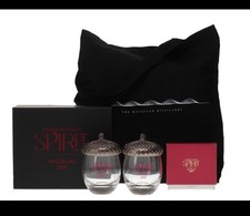 MACALLAN 200th ANNIVERSARY - CIRQUE DU SOLEIL - SPIRIT GLASSES, BAG AND NOTELETS