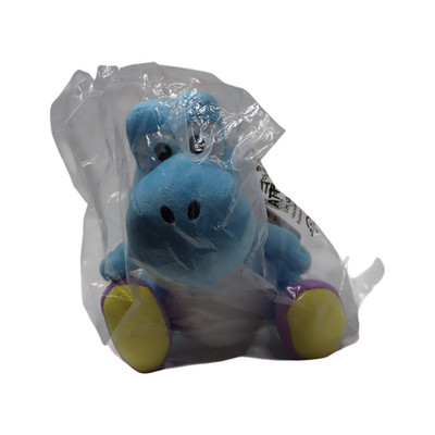 Light Blue Yoshi All Star Stuffed Plush 8'' Super Mario Bros Little Buddy