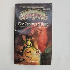 The Captives of Kaag Joe Dever Lone Wolf Book 14 1992 Berkley 1st Printing