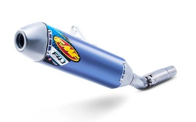 FMF Factory 4.1 RCT Slip-On Anodized Titanium 042383 KLX140/KLX140R 08-25