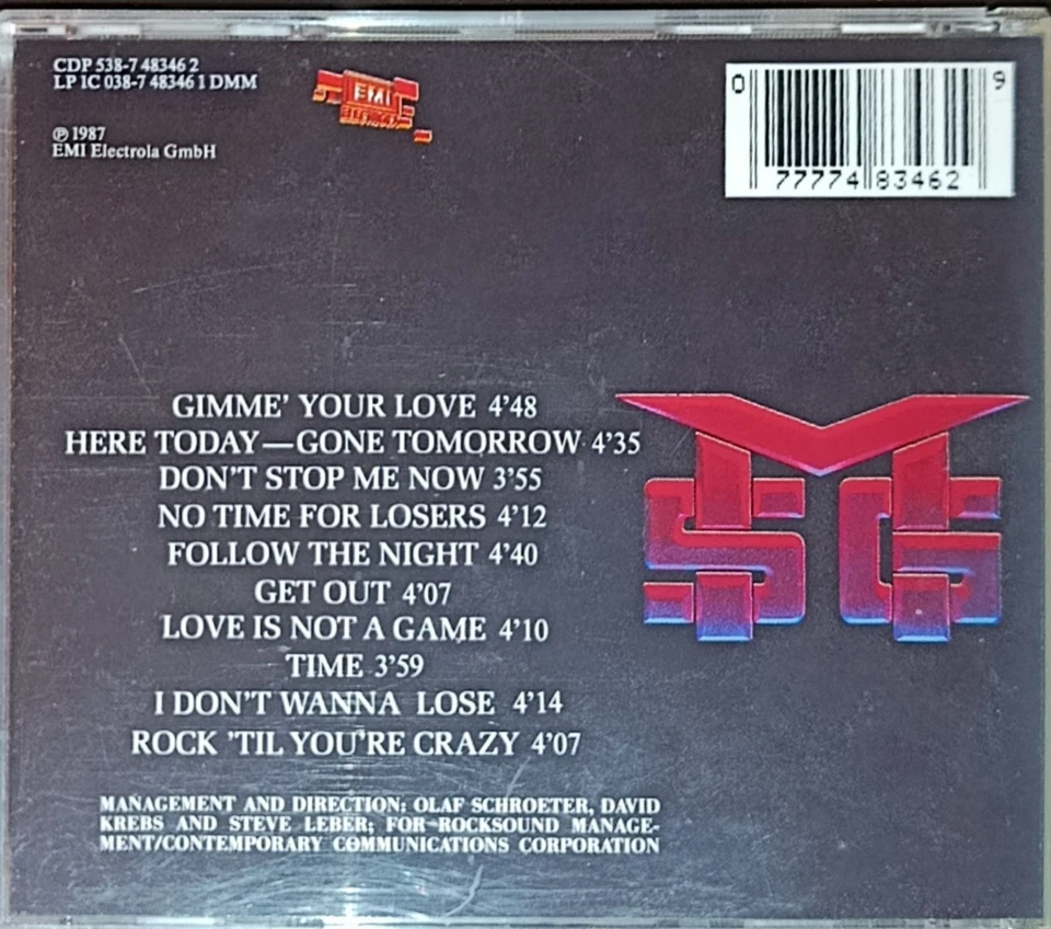 Michael Schenker Group Perfect Timing CD - Bild 3 von 3