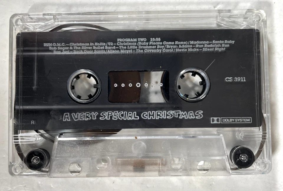 A Very Special Christmas Cassette Tape 1987 Whitney Houston Bruce Springsteen - Image 4 of 4