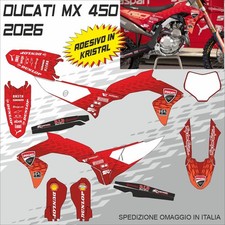 DUCATI MX 450 2025 2026  in kristal grafica TLD