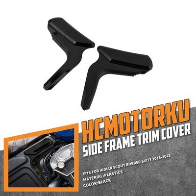 Mid-Frame Accents Trim Bolt Black Cover for Indian Scout Bobber Sixty 2018-2023