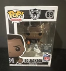 BO JACKSON Funko POP! NFL Football #89 -  Raiders NM+
