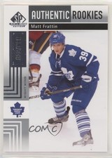 2011-12 SP Game Used Edition Authentic Rookies 626/699 Matt Frattin #131 x6g