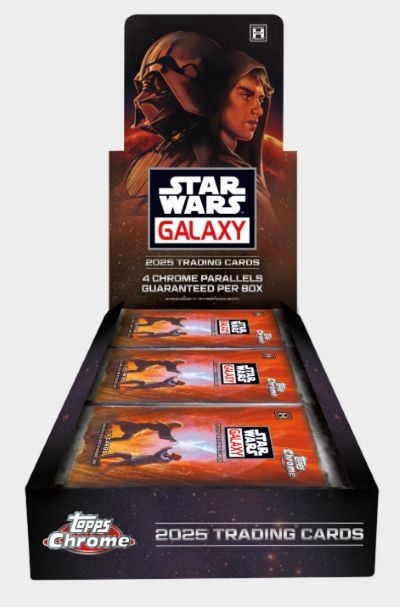  2025 Topps Chrome Galaxy Star Wars BASE YOU PICK 1-100 Complete Your Set!