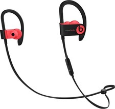 Beats by Dr. Dre Powerbeats 3 Wireless In-Ear Bluetooth Headphones Black Red
