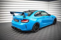 Diffusor Flaps Passend FüR BMW M2 F87 Schwarz Hochglanz