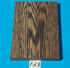 1 PAIR FIGURED WENGE KNIFE SCALES 5/16" X 1-1/2" X 5" EACH EXOTIC WOOD LUMBER