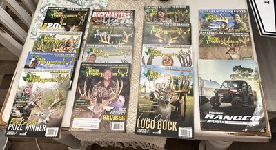 Lot Of 15 Magazines- Texas Trophy Hunters And Extras