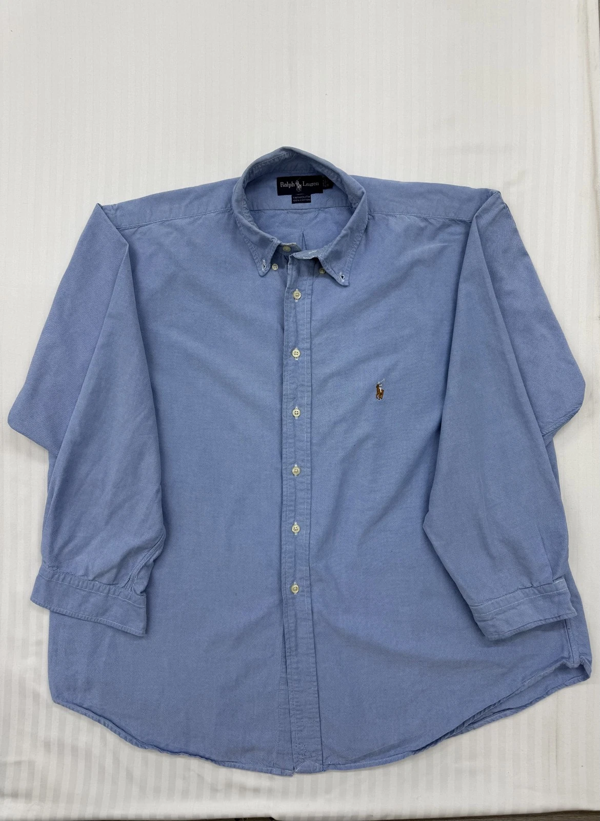 Ralph Lauren Men Light Blue Chambray Button-Up 2XL BNWT
Opens in a new window or tab